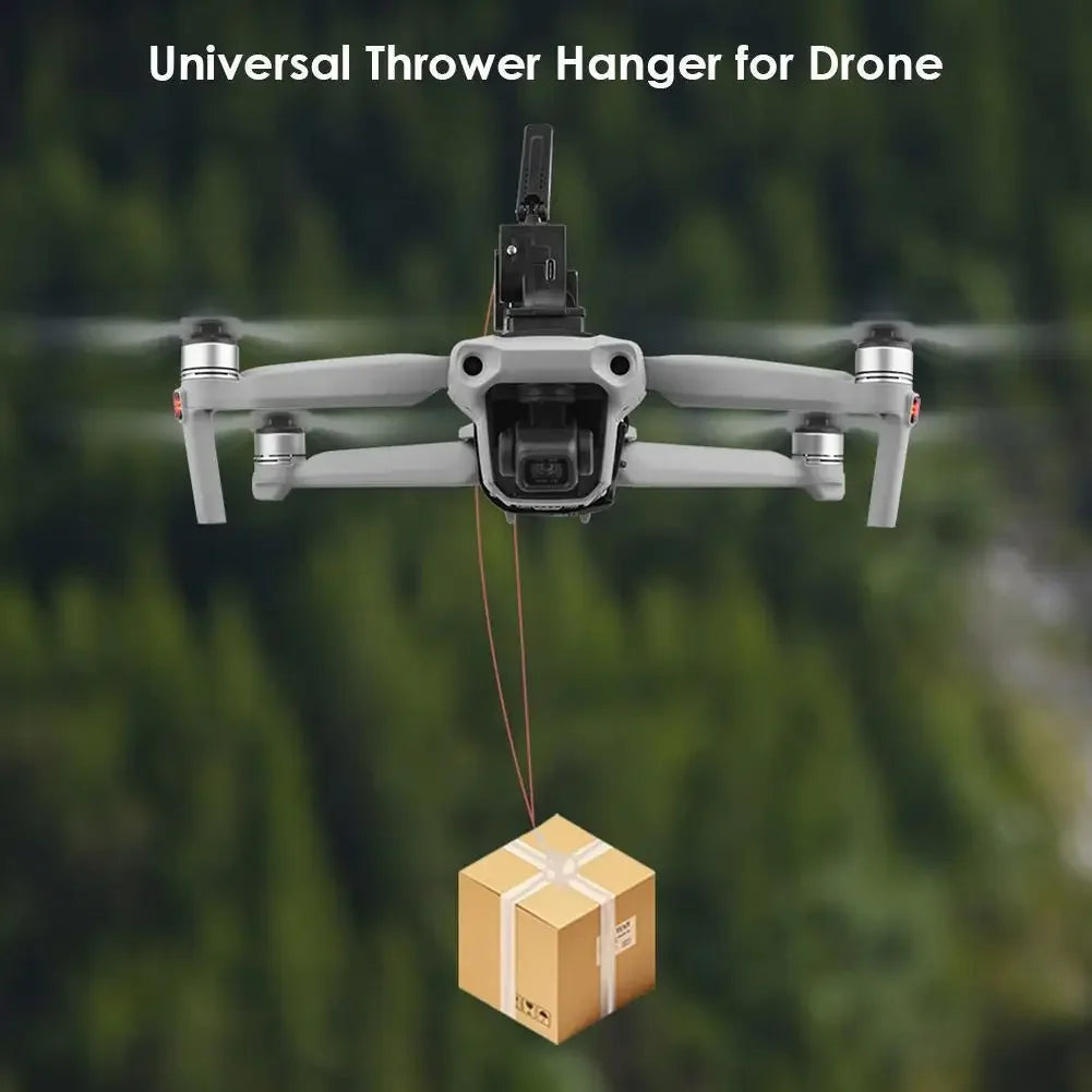 Drone Thrower Airdrop Air Drop System for DJI Mavic 2/Pro/Air 2/Air/FIMI X8SE Life Remotely Delivery Airdrop Fishing Life Rescue