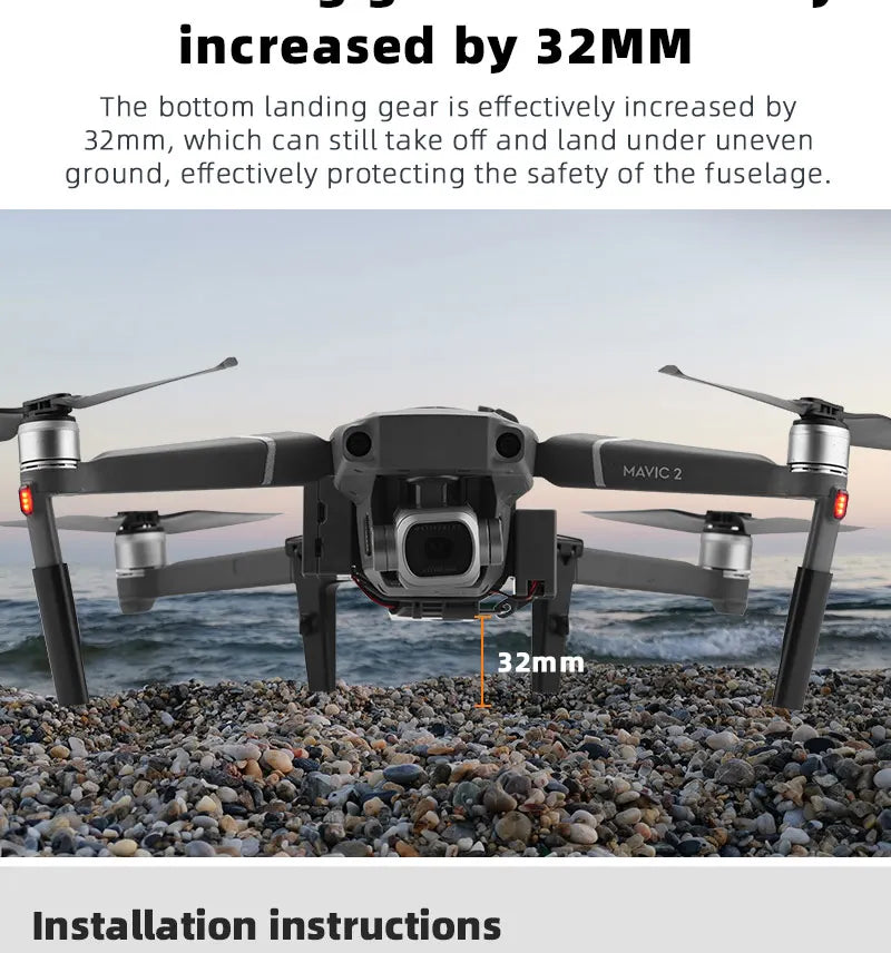 BRDRC AirDrop Dropping System for DJI Mavic 2 Pro/Zoom Drone Ring Gift Deliver Life Rescue Delivery Device Dispenser Thrower