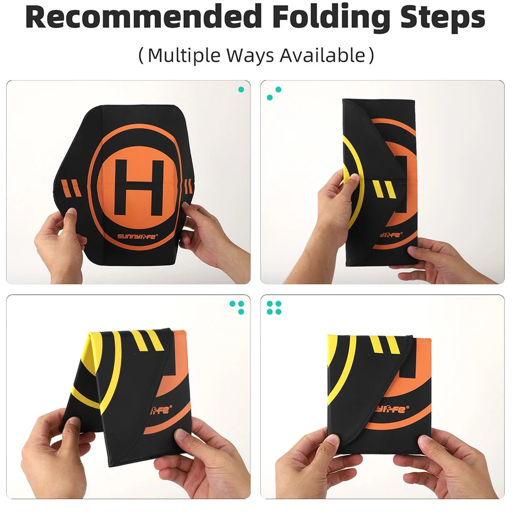 35cm Drone Landing Pad Universal Folding Drone Landing Mat Double Sided Drone Parking Mat for DJI NEO/Mini4Pro Drone Accessories