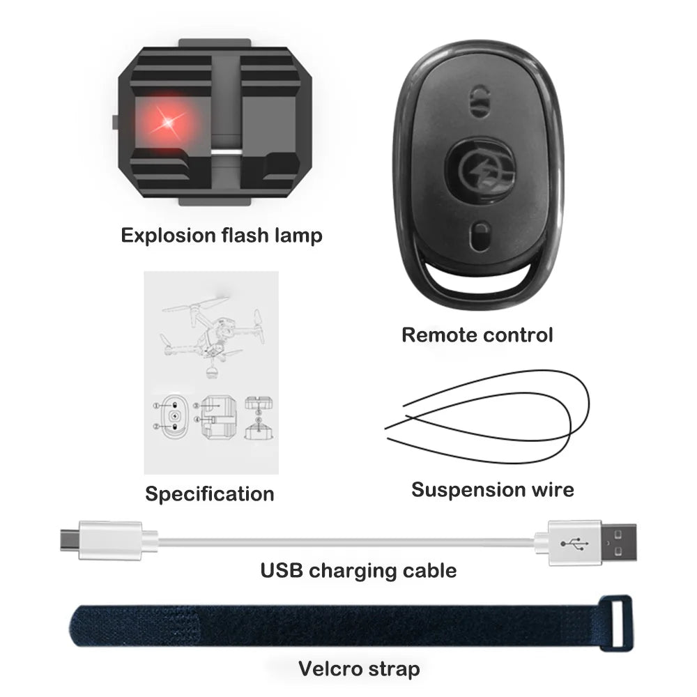 Universal Drone Airdrop Thrower System 2.4 Remote Control General Payload Delivery Thrower Air Dropper Device Drone Accessories