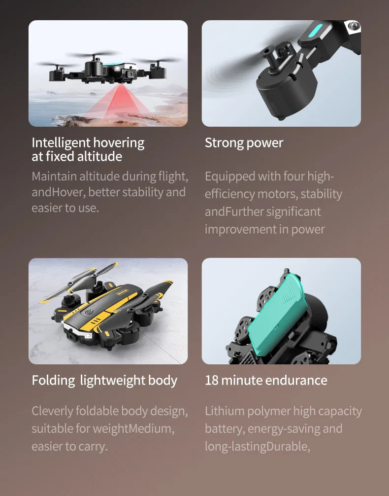 G6 Pro GPS Professional Drone 8K HD Dual-Camera Aerial Photography Omnidirectional Obstacle Avoidance Quadrotor RC Distance 5KM