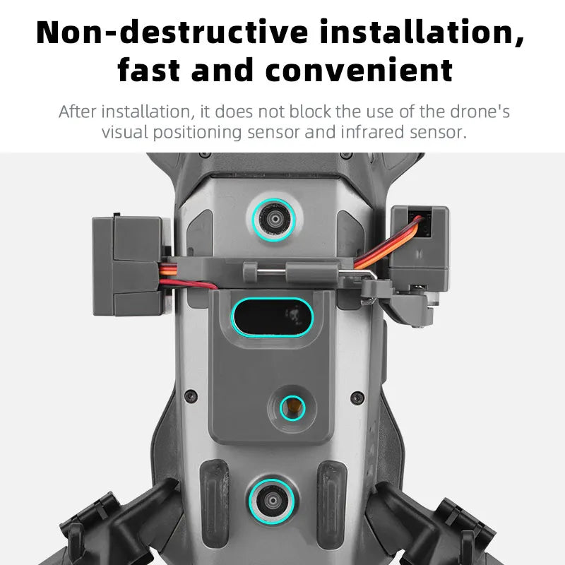 BRDRC AirDrop Dropping System for DJI Mavic 2 Pro/Zoom Drone Ring Gift Deliver Life Rescue Delivery Device Dispenser Thrower