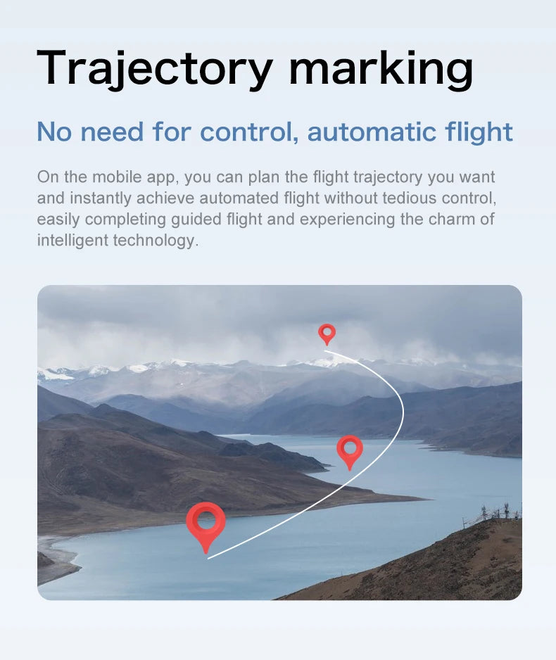The GT8 drone is equipped with a 4.3-inch large-screen remote control, GPS, 8K triple camera, 5G WIFI, FPV brushless quadcopter
