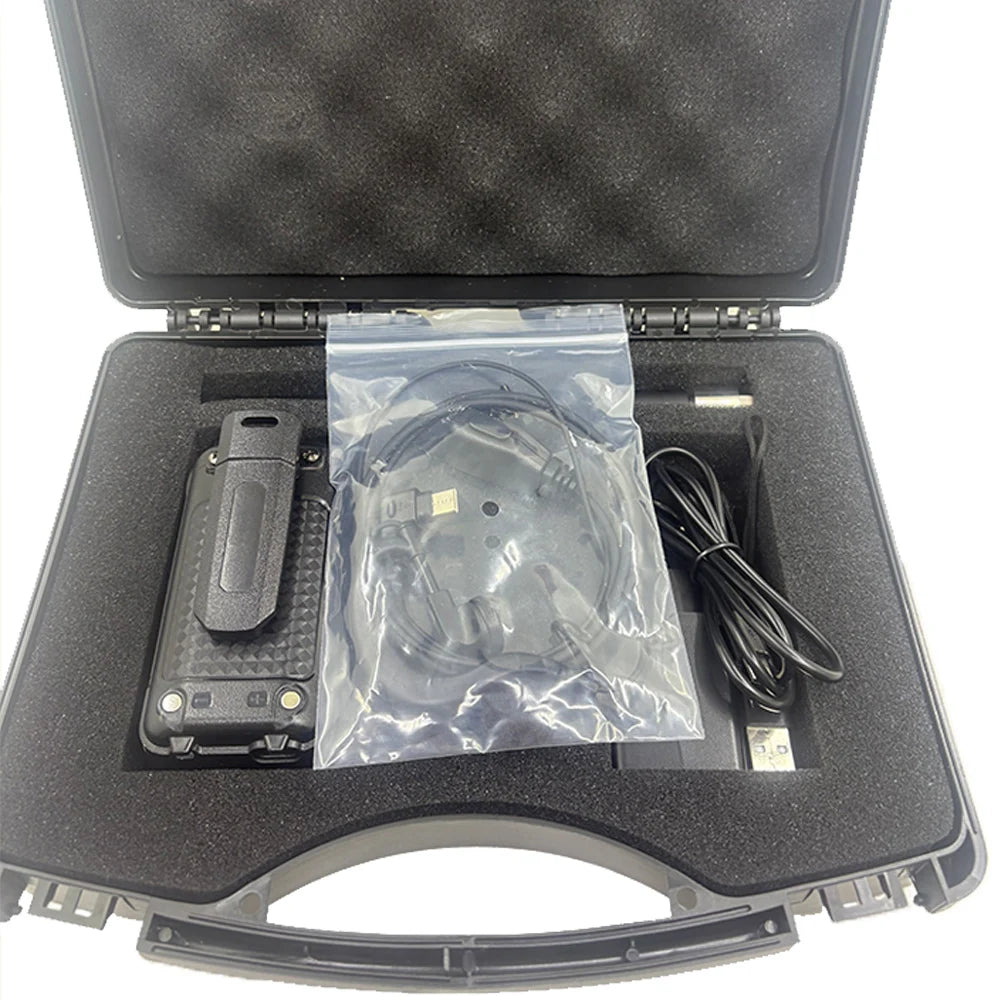 Drone Detector Anti Drone Detection 3 Language 30MHz-6.4GHz Ultra Wide Range Built-in 6000mah Battery for UAV Accurate Detection