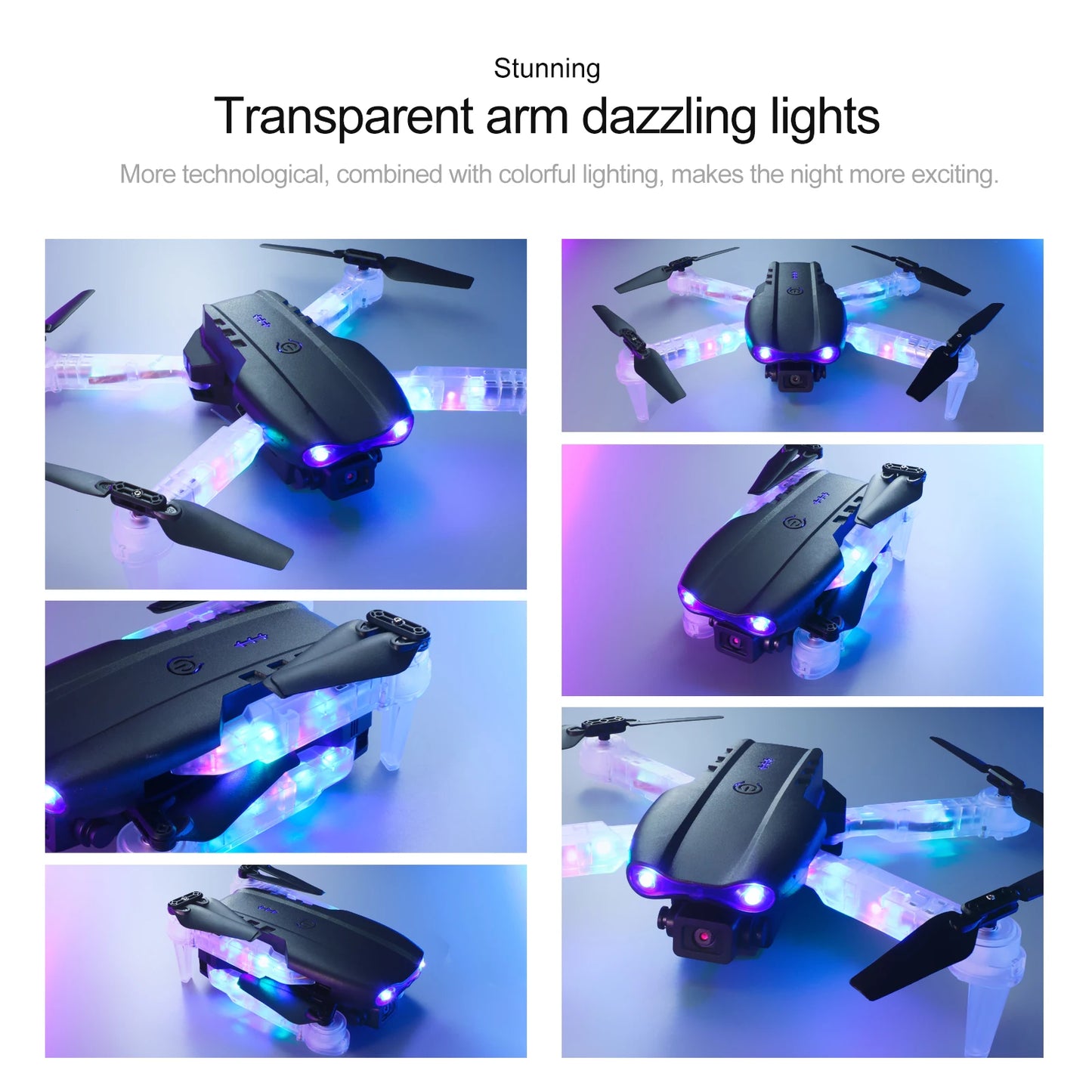 E88 Drone with HD Camera | Quadcopter, Long Battery Life, Altitude Hold, Portable Lightweight Remote Control Aircraft for Kids