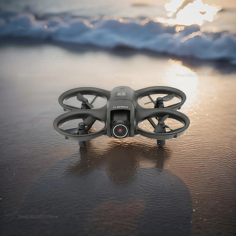 2025 NEW D16 Drone with 180° Electric Adjustable 8K HD Camera WiFi Light Flow Obstacle Avoidance RC Quadcopter Toy Gift for Kid