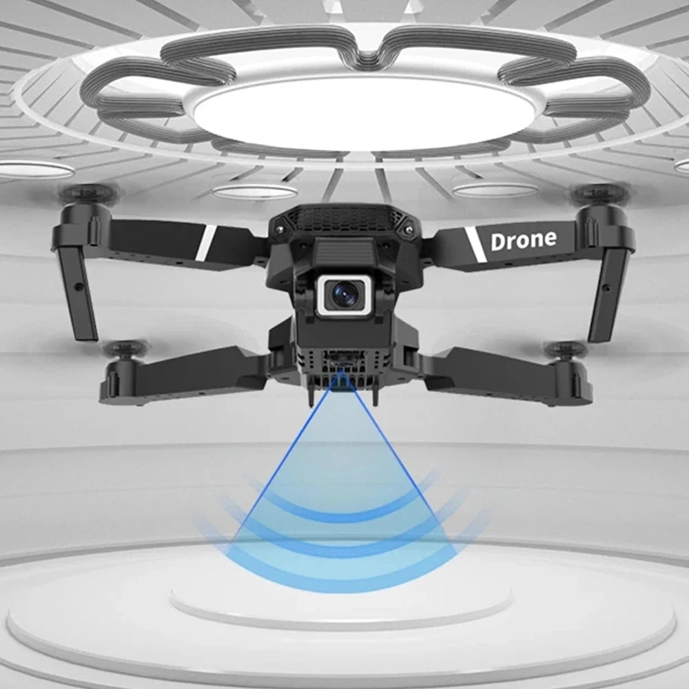 Professional Drone E88 Standard-Angle SD Camer WiFi FPV Height Hold Foldable RC Drone Quadrotor Helicopter Children's Toys
