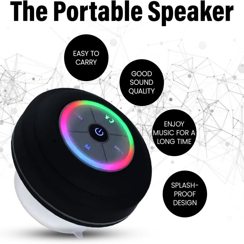 Portable BT 5.0 Wireless Speaker with Stereo Sound