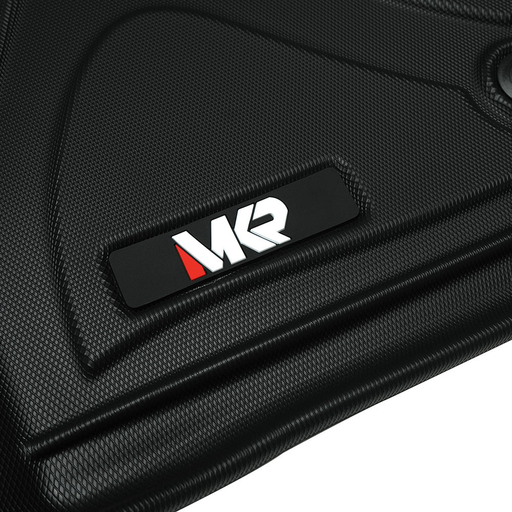 TPE All-Weather Floor Mats for Ford F150 2015-2025 – 3-Piece SuperCrew Set