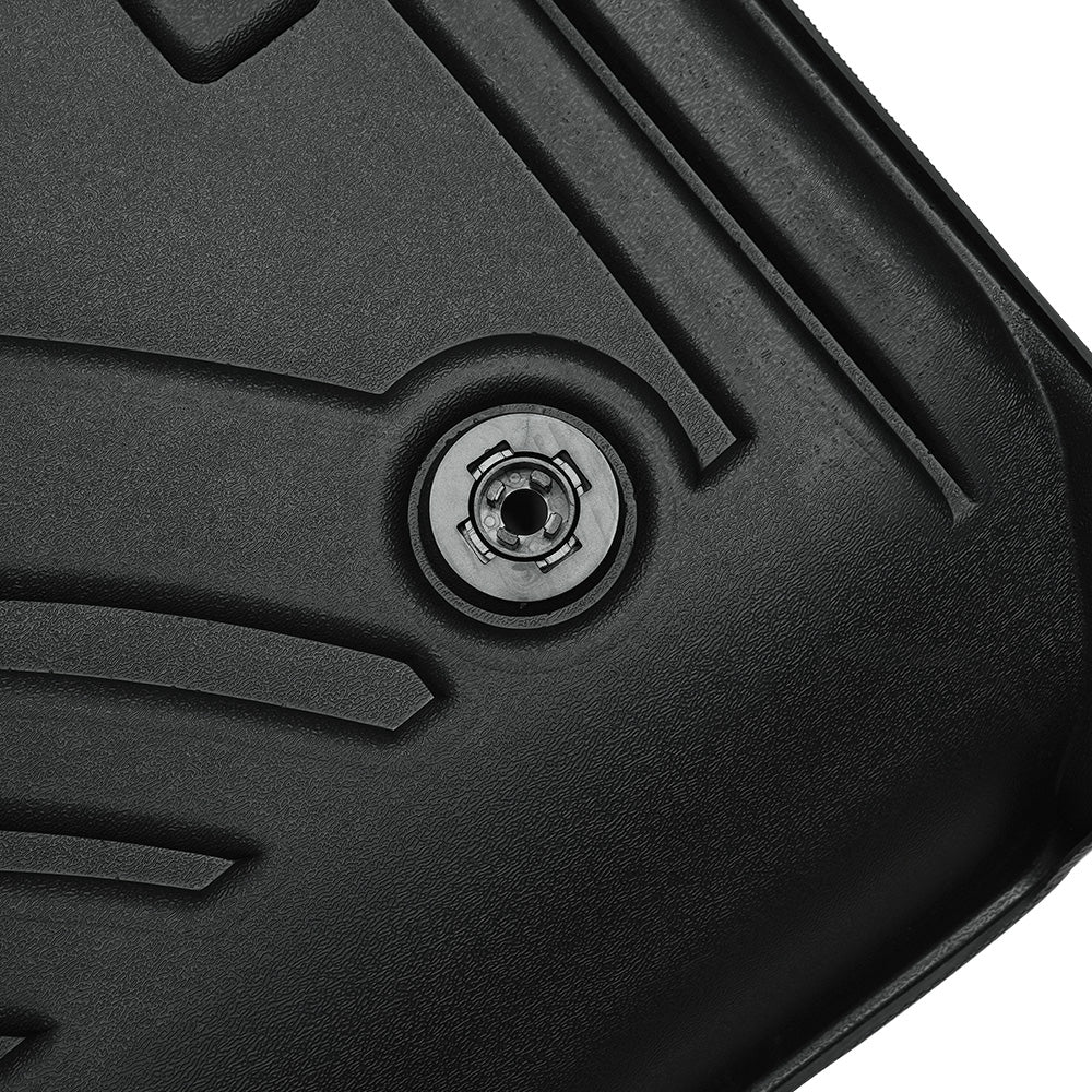 TPE All-Weather Floor Mats for Ford F150 2015-2025 – 3-Piece SuperCrew Set