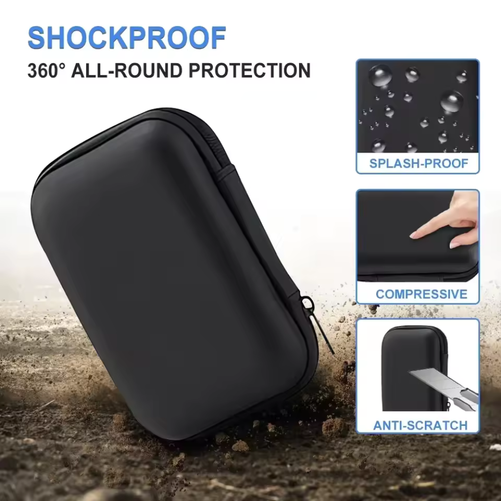 EVA Travel Case – Retro Handheld Game Console