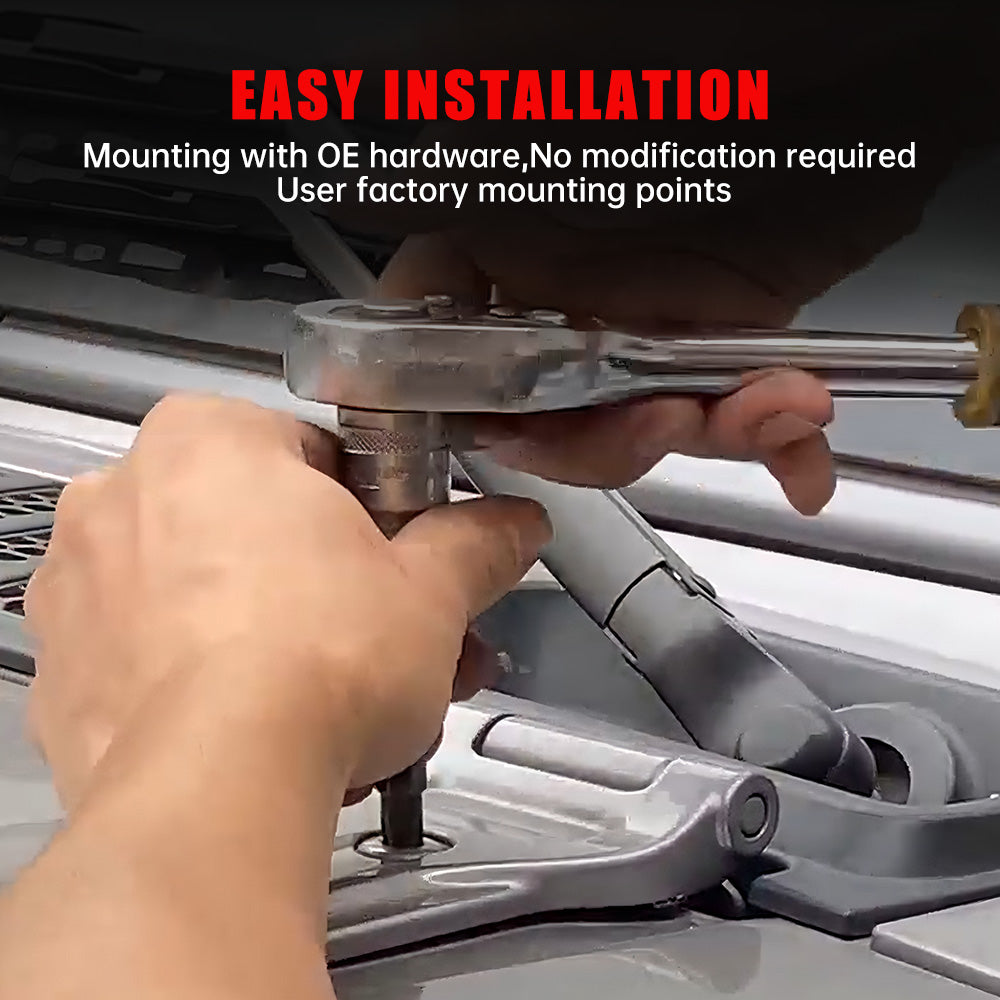 Metal Replacement Hood for Wrangler JK & JKU (2007–2017)