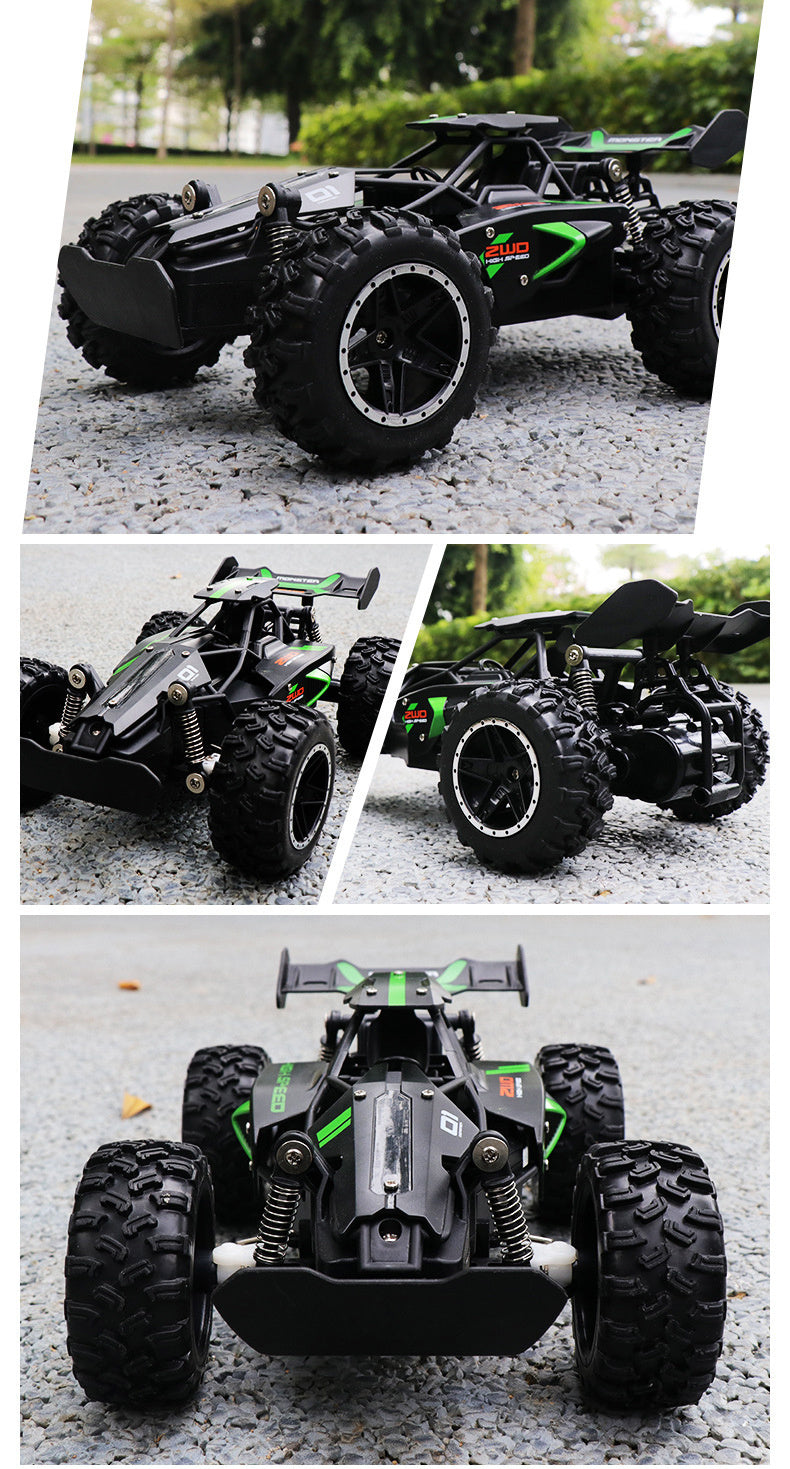 1: 18 Small High-speed Off-road 2. 4G Remote Control Car Drifting 15KM/H To Adapt To Various Road Sections Anti-collision Settings Rubber Big Tires Christmas, Halloween, Thanksgiving Gift