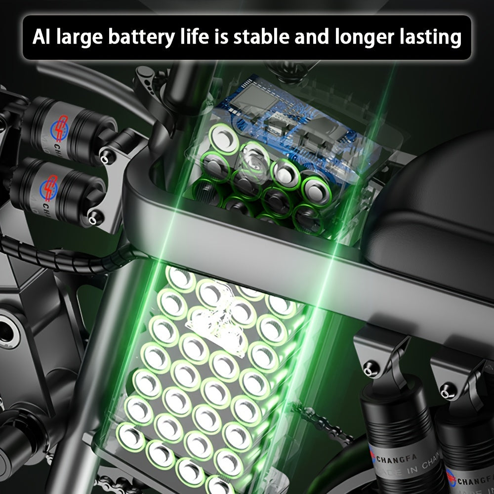 Adult Electric Bike Electric Bike Electric Mountain Bike With Removable Battery Remote Control Bicycle With Full Suspension Dual Hydraulic Disc Brakes Adult Portable Transportation Electric Bike