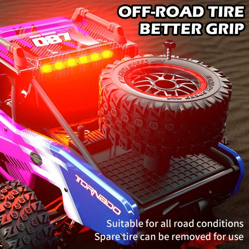 75KM/H Remote Control Racing Car, 4WD Remote Control Car Professional Racing Brushless Electric High Speed Off-Road Drift Remote Control Toy Halloween Christmas Gift