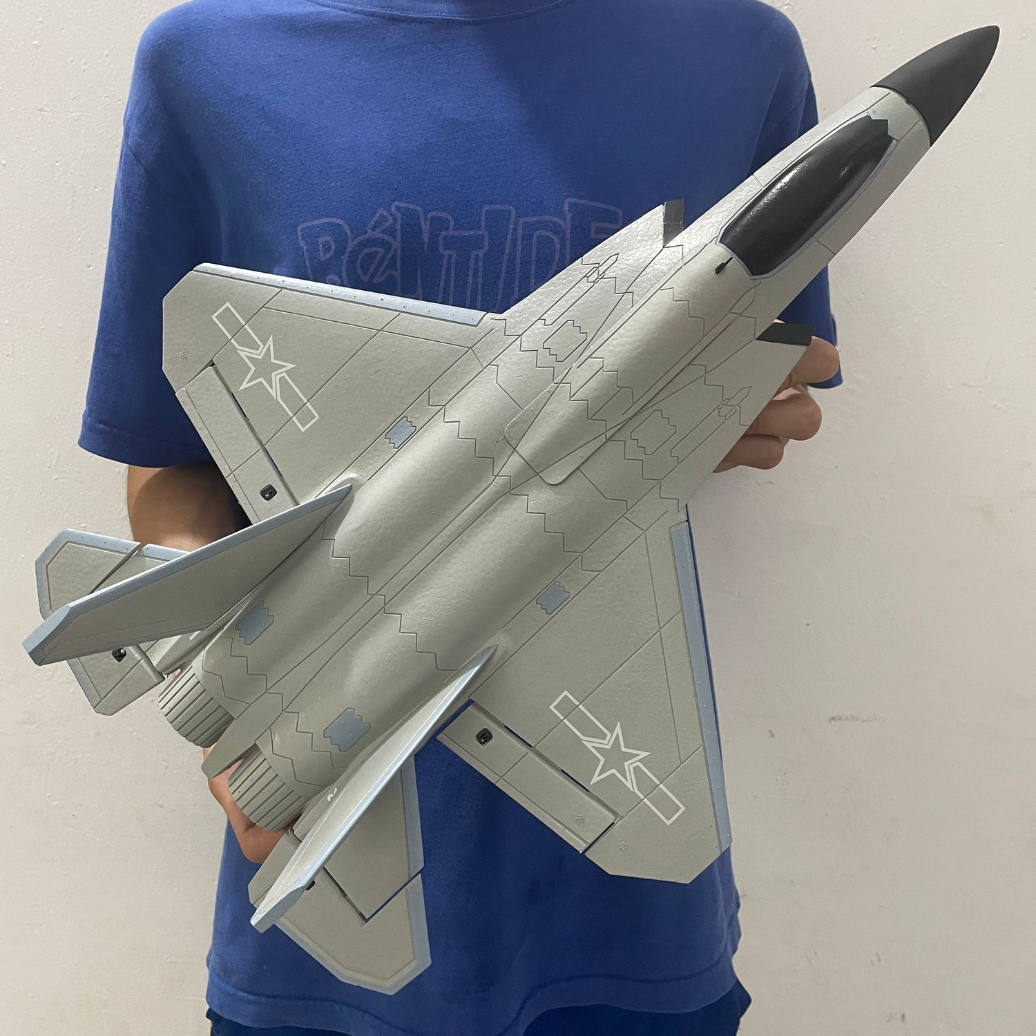 J35 High-Speed RC Fighter Jet Drone - Weatherproof, Durable Foam Wings, 2.4G Remote Control, USB Rechargeable 650mAh Battery, Easy Assembly & Flight