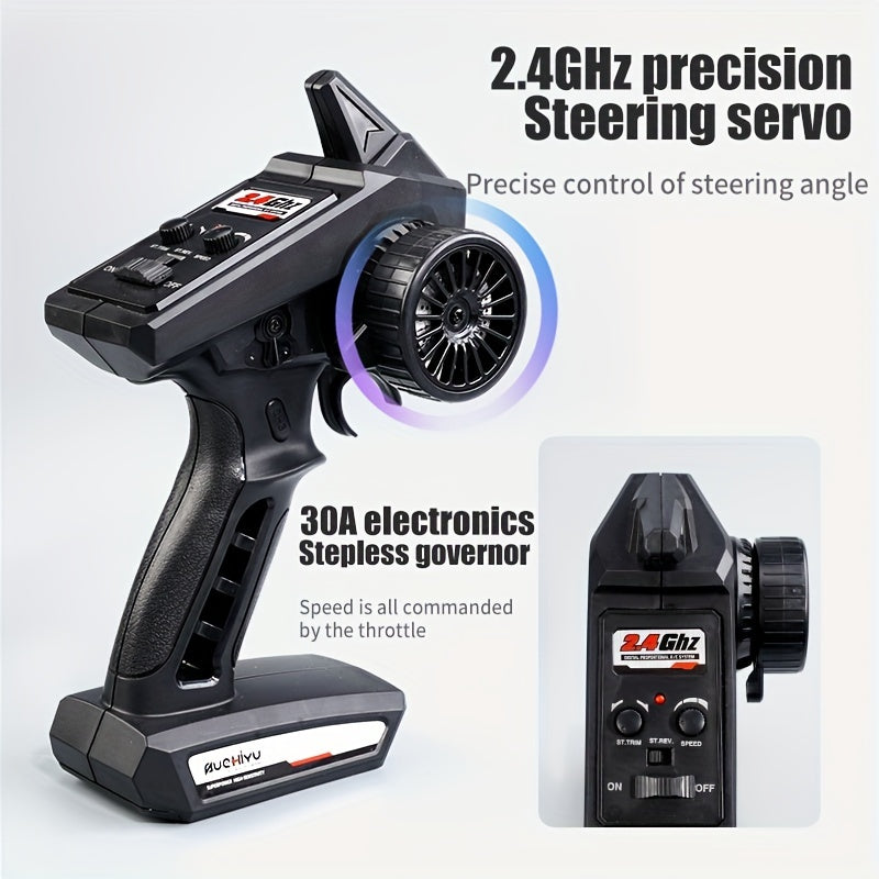 All Terrain 4WD High-speed Off-road Car, Designed With A Simulation Structure, 2. 4G Full Proportion Synchronous Remote Control System, Full Proportion Throttle/steering, LED Headlights, Christmas Gifts