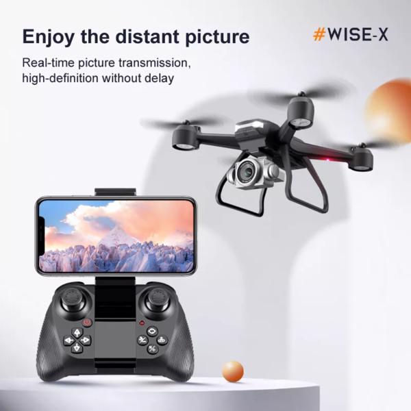 4DRC V14 Professional Drone – 6K Dual Camera WiFi FPV Quadcopter (2 Batteries)