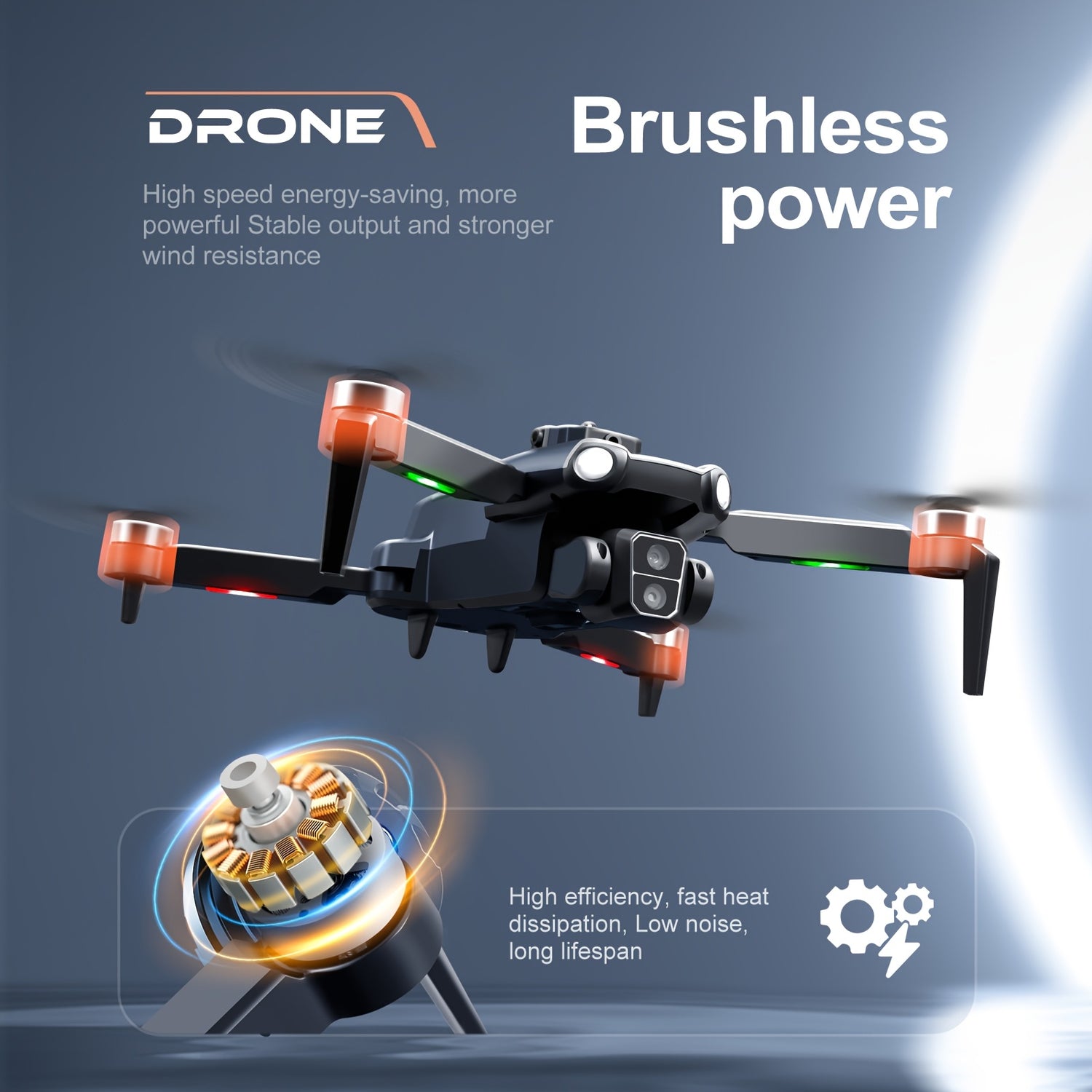 S119 Beginner Drone with Trajectory Flight & Four-Sided Obstacle Avoidance