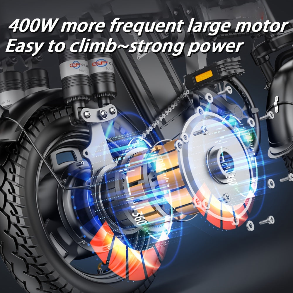 Adult Electric Bike Electric Bike Electric Mountain Bike With Removable Battery Remote Control Bicycle With Full Suspension Dual Hydraulic Disc Brakes Adult Portable Transportation Electric Bike