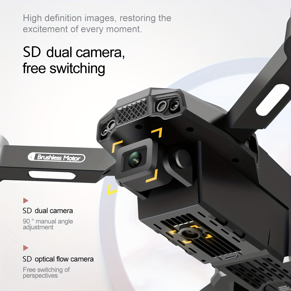 ESULOMP F196 Brushless Drone – HD Dual Camera Quadcopter