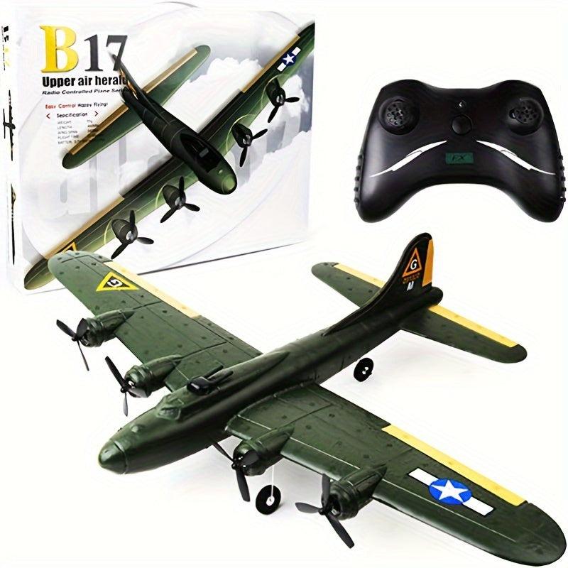 B17 Large Remote Control Glider Airplane Model, Fixed Wing Fighter Bomber, Halloween & Christmas Gift