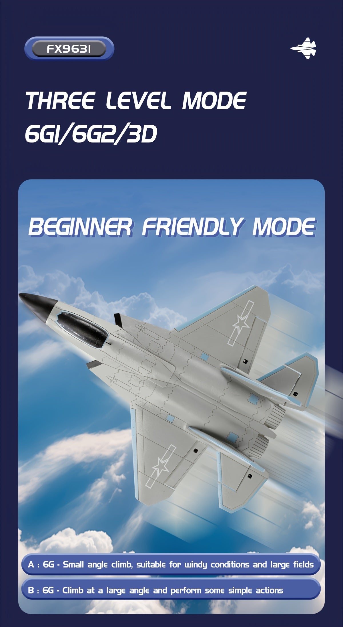 J35 High-Speed RC Fighter Jet Drone - Weatherproof, Durable Foam Wings, 2.4G Remote Control, USB Rechargeable 650mAh Battery, Easy Assembly & Flight