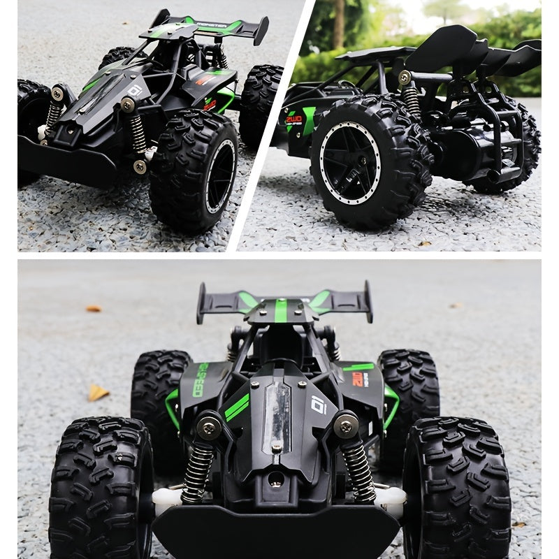 1: 18 Small High-speed Off-road 2. 4G Remote Control Car Drifting 15KM/H To Adapt To Various Road Sections Anti-collision Settings Rubber Big Tires Christmas, Halloween, Thanksgiving Gift