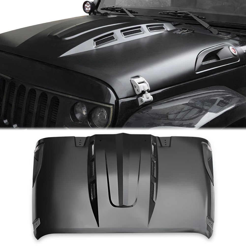 Avenger Style Hood for Wrangler JK (2007–2018)