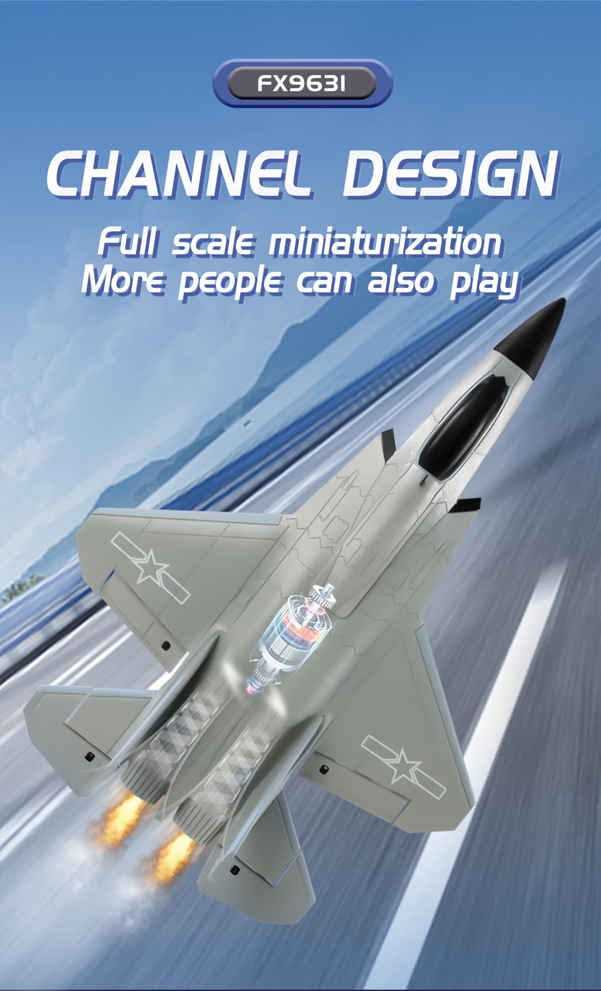 J35 High-Speed RC Fighter Jet Drone - Weatherproof, Durable Foam Wings, 2.4G Remote Control, USB Rechargeable 650mAh Battery, Easy Assembly & Flight