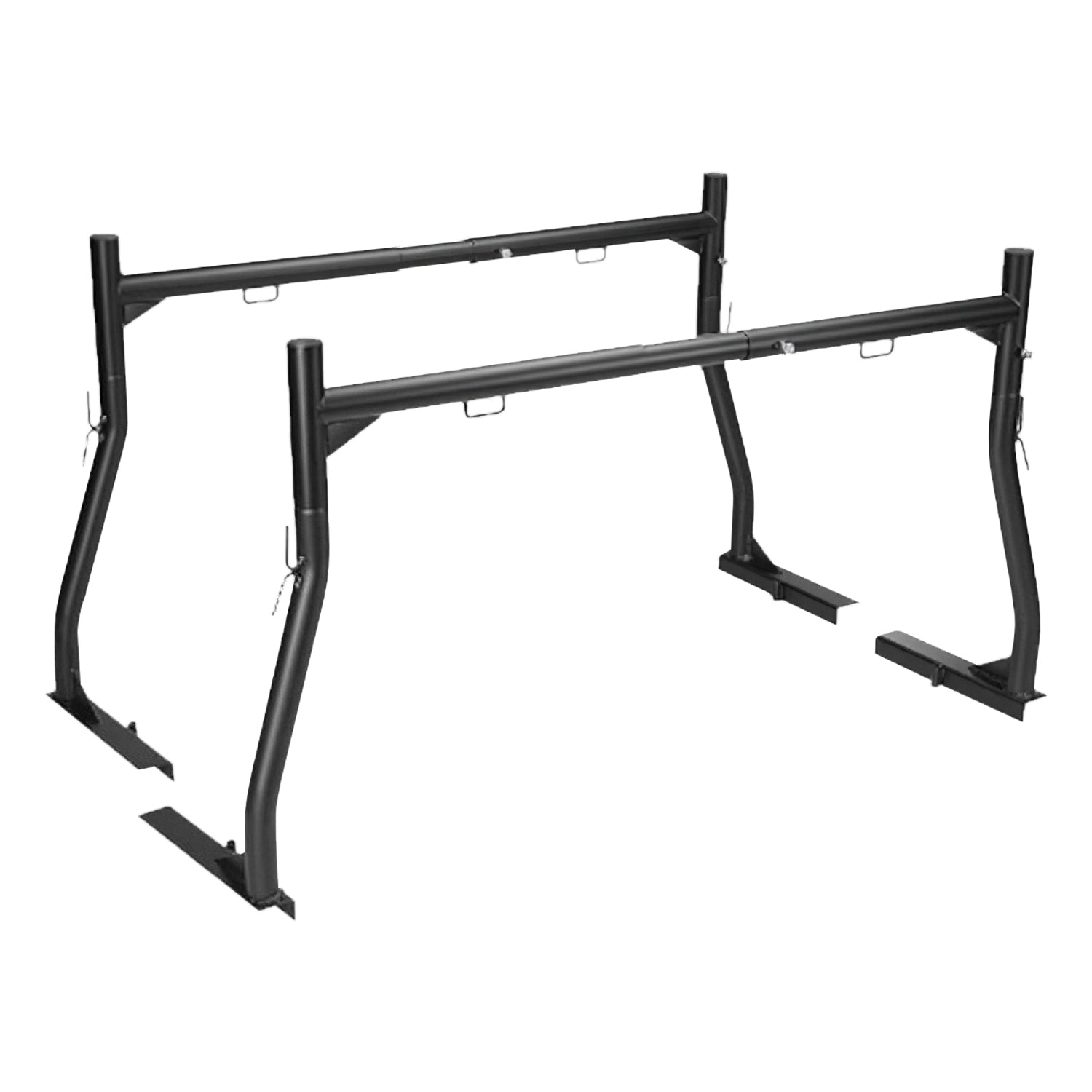 Extendable Truck Ladder Rack – Adjustable Steel Utility Rack for Pick-Up Trucks with 800LBS Capacity