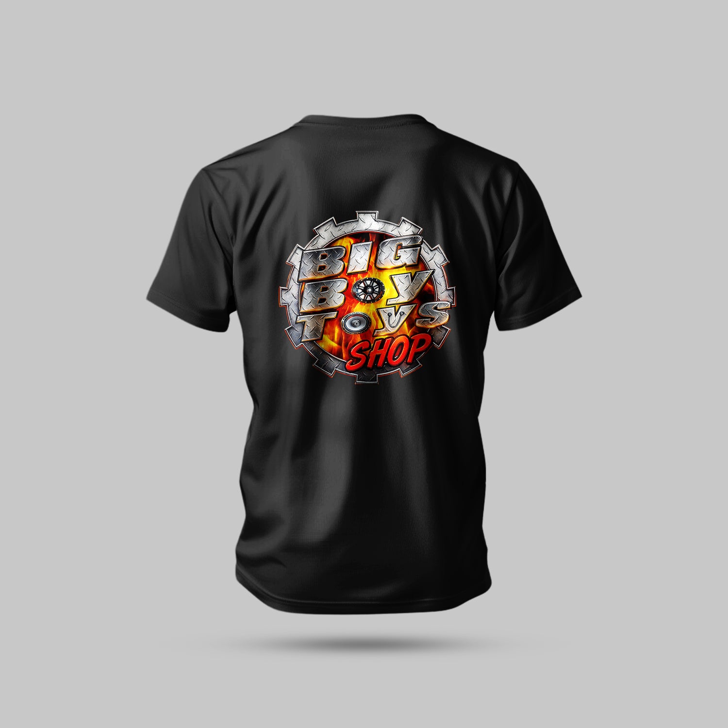 The "Daily Driver" Tee – Big Boy Toys Shop (Black/White)