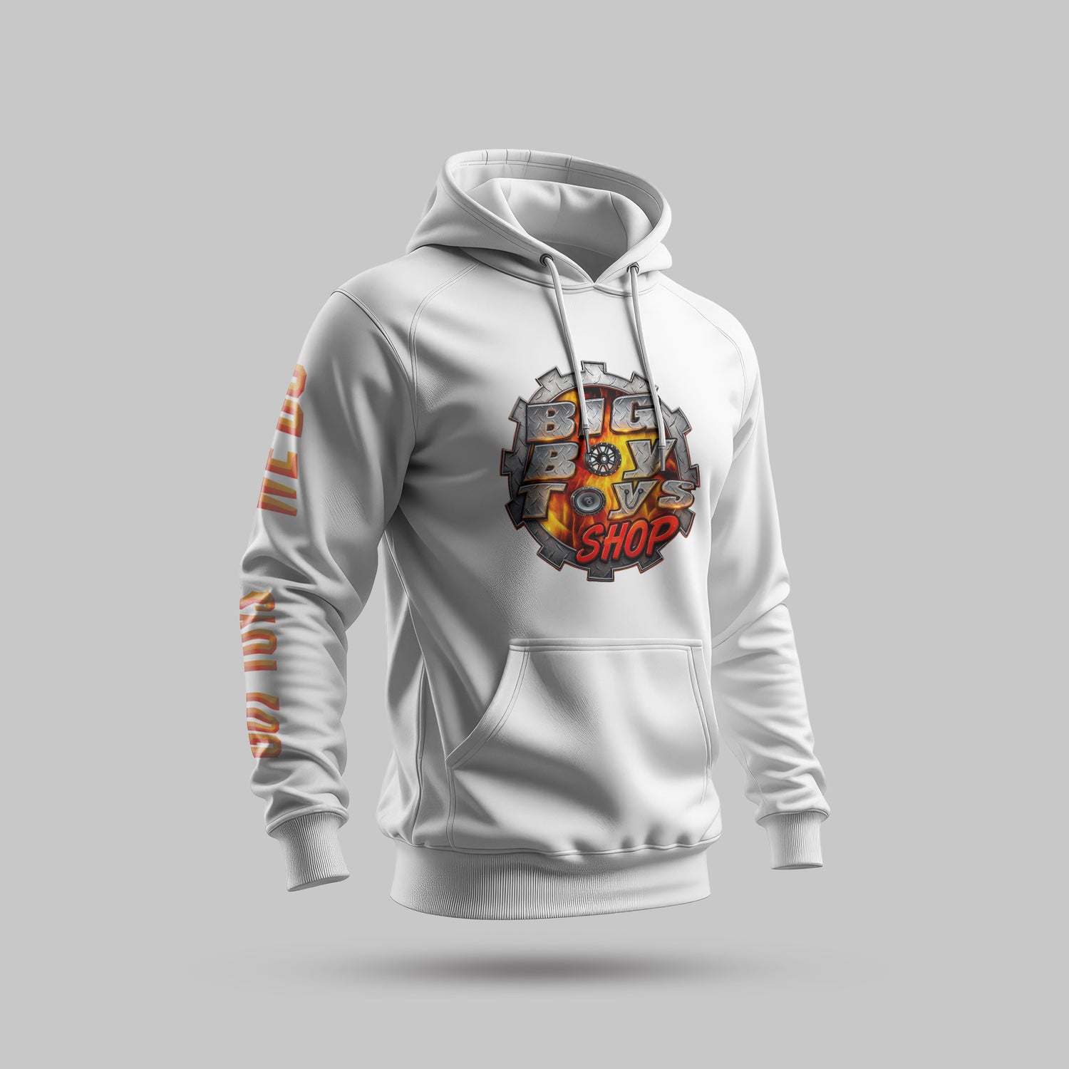 The "Shop Spec" Hoodie – Big Boy Toys Shop Official (White)