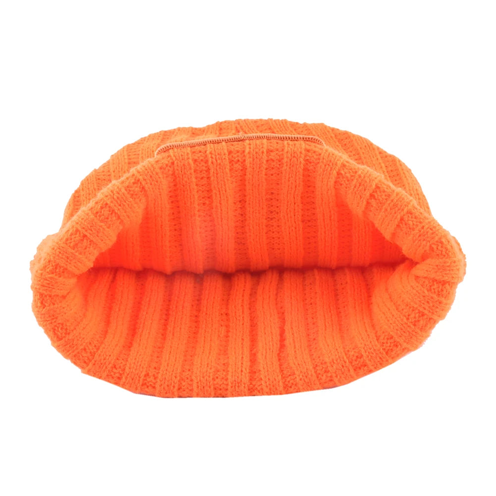 New Fashion Knitted Beanie Hats With Embroidery Tiger Patch Hip Hop Skullies Beanies Men Women Winter Knit Solid Color Ski Hat