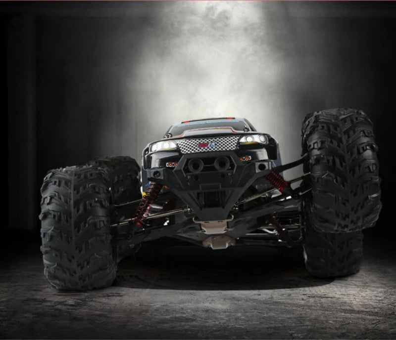 50KM/H High Speed 1:10 Remote Control Off-Road Truck 2.4G Radio Control 4WD Metal Shocks 45 Degree Climbing Ability RC Car Toy