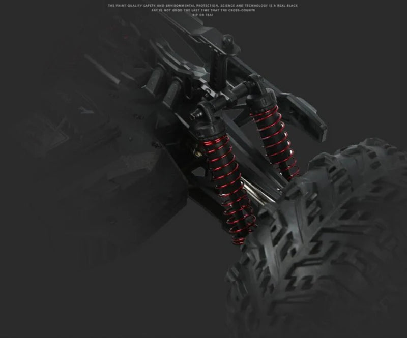 50KM/H High Speed 1:10 Remote Control Off-Road Truck 2.4G Radio Control 4WD Metal Shocks 45 Degree Climbing Ability RC Car Toy