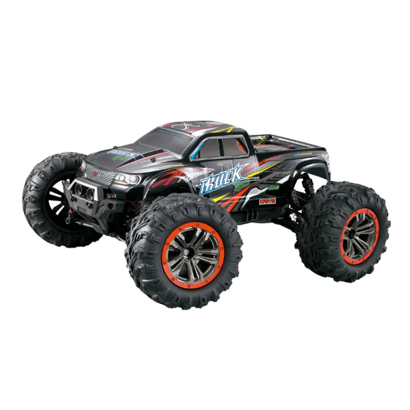 50KM/H High Speed 1:10 Remote Control Off-Road Truck 2.4G Radio Control 4WD Metal Shocks 45 Degree Climbing Ability RC Car Toy