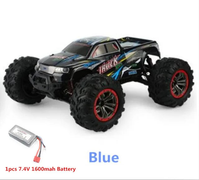 High Speed 50km/h 4WD 2.4Ghz Remote Control RC Car 9125 2.4G 1:10 4WD Double Motor Radio Controlled Off-road Racing Car Model