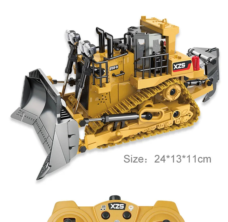 RC Car Children Toys Remote Control Car Toys For Boys Radio Control Excavator Dump Truck Bulldozer Electric car Kids Toys Gift