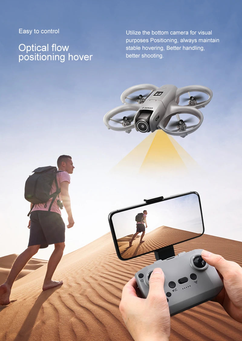 Xiaomi D16 Mini Drone – 8K Dual Camera & Obstacle Avoidance