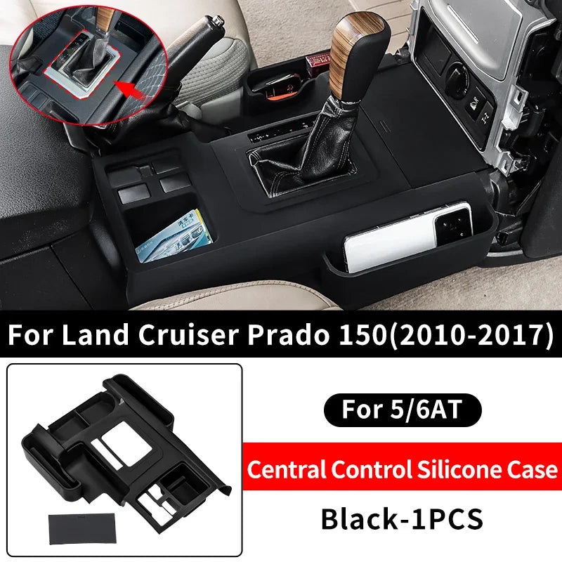 Central Console Gearbox Box Cover for 2010-2023 Toyota Land Cruiser Prado 150 Lc150 nternal Decoration Accessories Upgrade