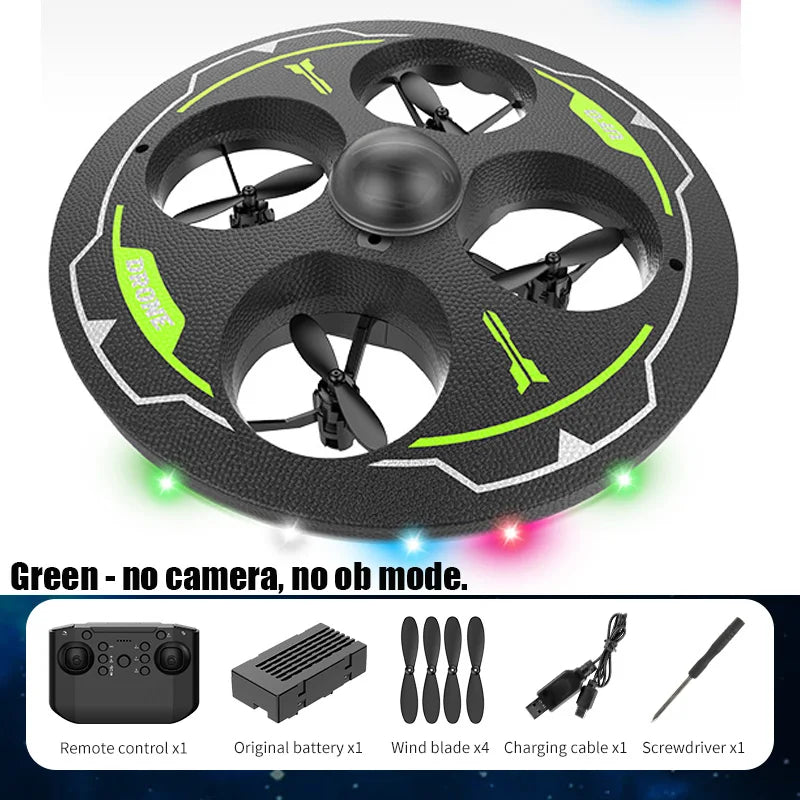Drone with Camera Foam UAV Ufo Intelligent Obstacle Avoidance Aerial Aircraft 2.4G 4CH Mini RC Helicopter Dron Toys for Kids