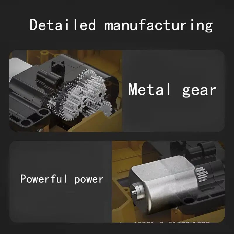 Double E E591 RC Articulated Dump Truck 6WD Remote Controlled Car Rc Dumpper Car Loading Tractor Toys Vehicle Gifts For Children