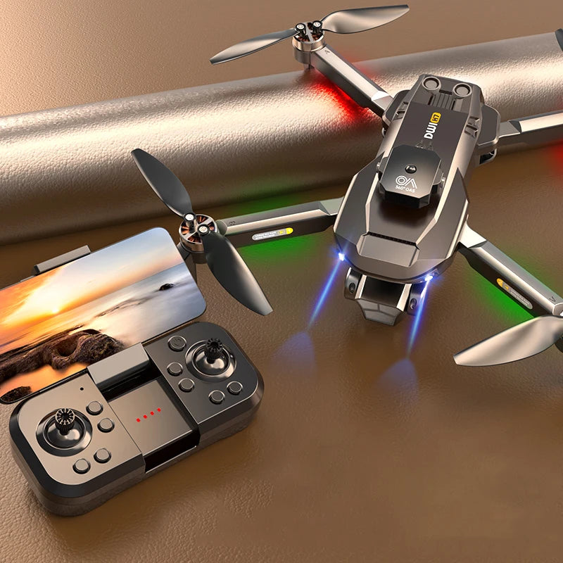 DWI D26 Rc drone  three-camera professional photography height-fixing obstacle avoidance brushless helicopter foldable quadcopte