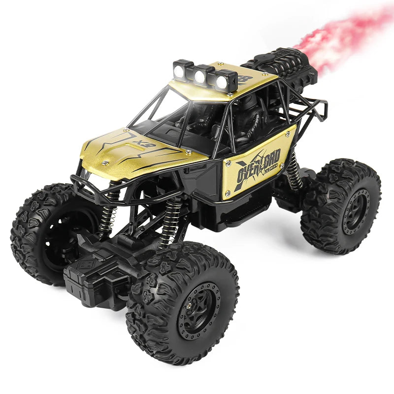 2025 NEW Remote Control Car 1:18 Off Road RC Buggy Truck with LED Lights for Kids Boy Girl Toy Gift Indoor Outdoor Racing Drifts