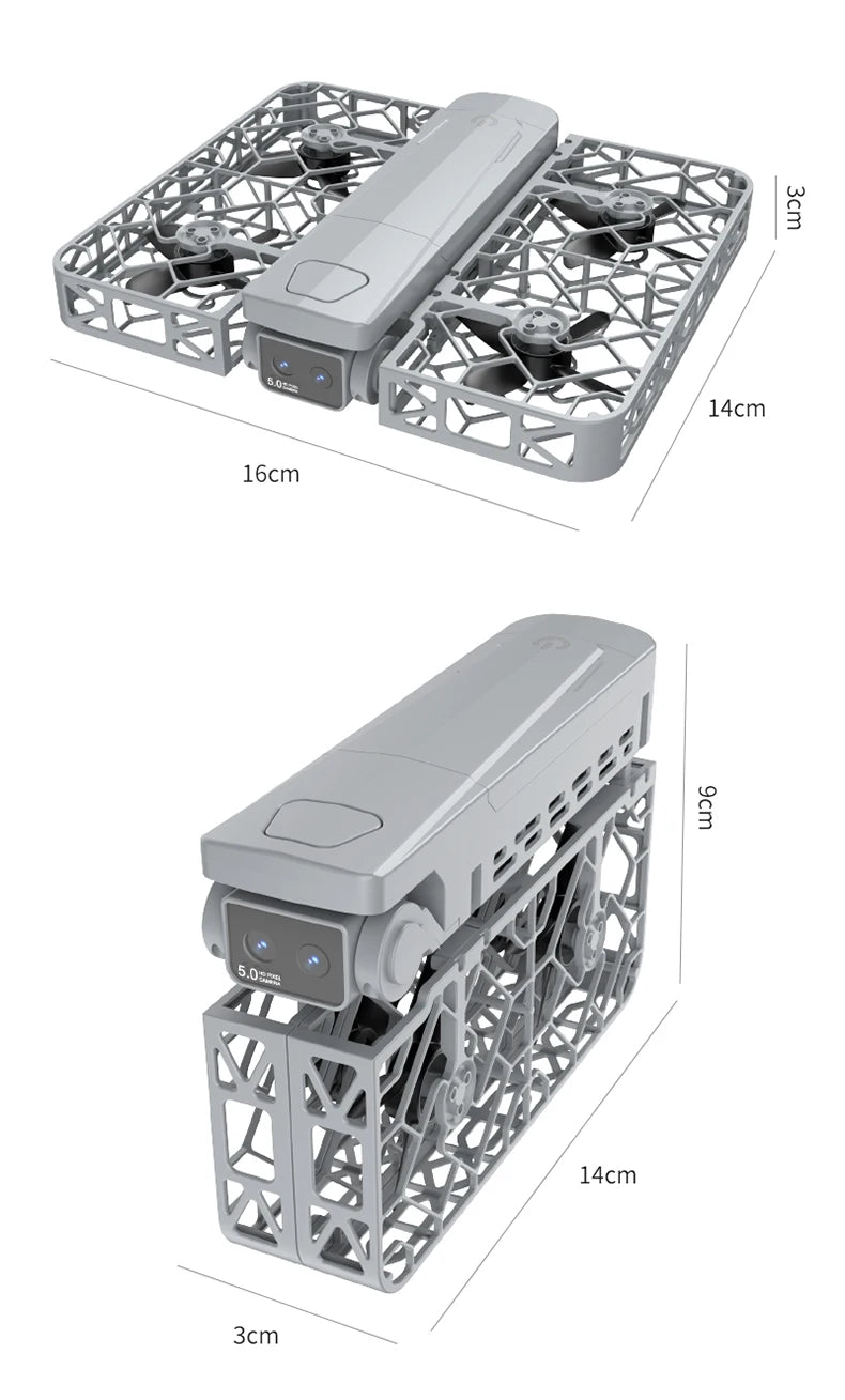 drone new S161 Four Sided Obstacle Avoidance Dual Camera Optical Flow Positioning Aerial Drone Remote-controlled Aircraft