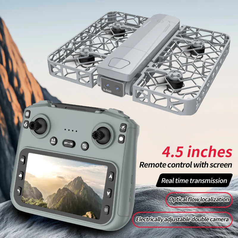 drone new S161 Four Sided Obstacle Avoidance Dual Camera Optical Flow Positioning Aerial Drone Remote-controlled Aircraft