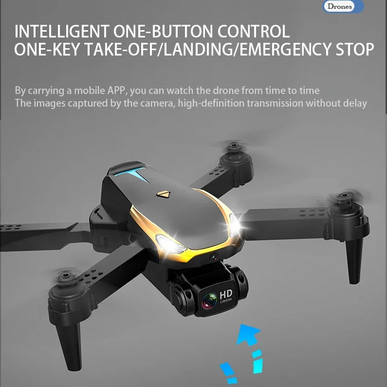 Drone Professinal 8K HD Dual Camera 5G WIFI Wide Angle Optical Flow Localization Brushless Motor RC Quadcopter