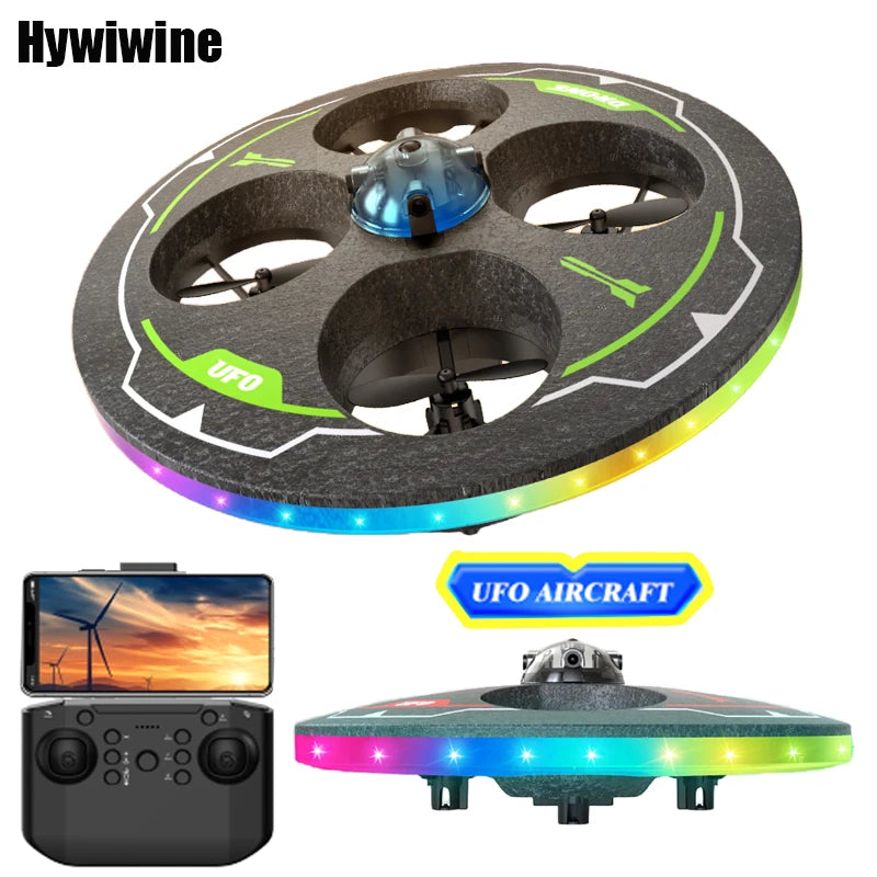 Drone with Camera Foam UAV Ufo Intelligent Obstacle Avoidance Aerial Aircraft 2.4G 4CH Mini RC Helicopter Dron Toys for Kids