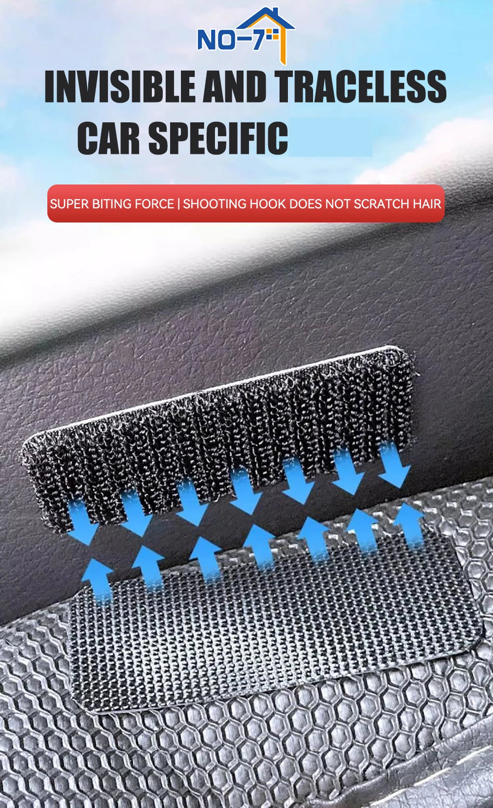 Adhesive Fastener Tape Extra Strong Carpet Fixing Sticker Double Side Hook-and-loop Fastener Auto Adhesive tape Comforter Fixing